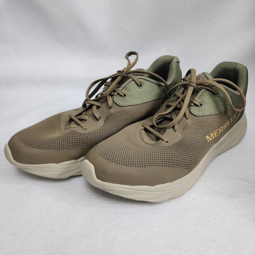 Merrell Morphaxis J068543 Mens 13 Sneakers Brown Lace Up Athletic Running Shoes